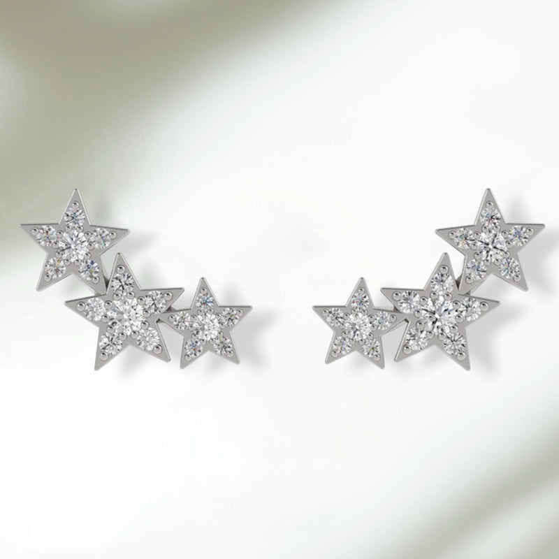 Fülbevaló - ezüst - NOORDIA