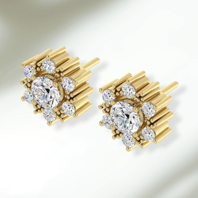 Fülbevaló - arany - NOORDIA