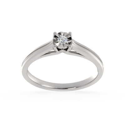 Gyémánt gyűrű 0.05ct Lab - Grown gyémántból - NOORDIA