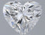 0.50ct Heart Lab Grown Diamond (Colour E, Clarity VS2, IGI Certified)
