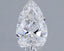 0.58ct Pear Lab Grown Diamond (Colour E, Clarity VS2, IGI Certified)