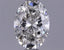 0.73ct Oval Lab Grown Diamond (Colour H, Clarity VS1, IGI Certified) - NOORDIA