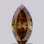 0.81ct Marquise Lab Grown Diamond (Colour Fancy Brown, Clarity VS1, IGI Certified)