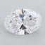 1.00ct Oval Lab Grown Diamond (Colour D, Clarity IF, IGI Certified)