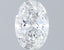 1.01ct Oval Lab Grown Diamond (Colour D, Clarity SI1, IGI Certified)