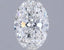 1.01ct Oval Lab Grown Diamond (Colour F, Clarity VVS1, IGI Certified)