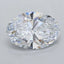 1.03ct Oval Lab Grown Diamond (Colour G, Clarity IF, IGI Certified)