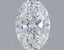 1.12ct Oval Lab Grown Diamond (Colour D, Clarity VVS2, IGI Certified)