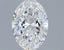 1.39ct Oval Lab Grown Diamond (Colour E, Clarity VVS2, IGI Certified)
