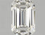 1.47ct Emerald Lab Grown Diamond (Colour F, Clarity VVS2, IGI Certified)