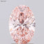 1.50ct Oval Lab Grown Diamond (Colour Fancy Intense Pink, Clarity VS1, IGI Certified)