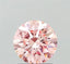 1.56ct Round Lab Grown Diamond (Colour Fancy Intense Pink, Clarity VS2, Cut EX, IGI Certified)