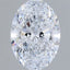 1.68ct Oval Lab Grown Diamond (Colour F, Clarity VVS1, IGI Certified)