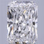 1.74ct Radiant Lab Grown Diamond (Colour D, Clarity VVS2, IGI Certified) - NOORDIA