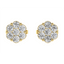 Gyémánt fülbevaló 0,60ct/pár Lab - Grown gyémántból - NOORDIA