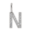 j4505p00294 noordia gyemant charm 010ct 925 ezust kerek csiszolas