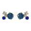Gyémánt fülbevaló 0,04ct/pár Lab - Grown gyémántból - NOORDIA