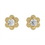 Gyémánt piercing 0,14ct/pár Lab - Grown gyémántból - NOORDIA