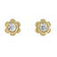 Gyémánt piercing 0,14ct/pár Lab - Grown gyémántból - NOORDIA