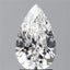 2.00ct Pear Lab Grown Diamond (Colour D, Clarity VVS1, IGI Certified) - NOORDIA