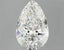 2.10ct Pear Lab Grown Diamond (Colour F, Clarity VVS2, IGI Certified) - NOORDIA