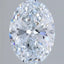 2.37ct Oval Lab Grown Diamond (Colour F, Clarity VVS1, IGI Certified) - NOORDIA
