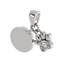 Gyémánt charm 0,02ct Lab - Grown gyémántból - NOORDIA