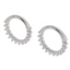 Gyémánt piercing 0,17ct/pár Lab - Grown gyémántból - NOORDIA