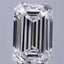 4.03ct Emerald Lab Grown Diamond (Colour D, Clarity VVS1, IGI Certified)