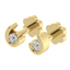 Gyémánt piercing 0,14ct/pár Lab - Grown gyémántból - NOORDIA