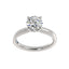 Diamond ring from 1.56 ct ethical diamond 