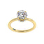 Gyémánt gyűrű 1,67ct etikus gyémántból
