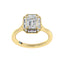 Gyémánt gyűrű 1,48ct etikus gyémántból