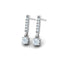 Diamond earrings 0.31ct/pair of ethical diamonds