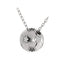 Diamond pendant from 0.46 ct ethical diamond