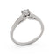 Diamond ring made of 0.05ct ethical diamond