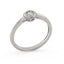 Diamond ring 0.08ct ethical diamond