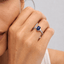 Gyémánt gyűrű 0.09ct Lab-Grown gyémántból - NOORDIA