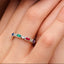 Gyémánt gyűrű 0.03ct Lab-Grown gyémántból - NOORDIA