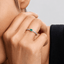 Gyémánt gyűrű 0.14ct Lab-Grown gyémántból - NOORDIA