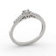 Diamond ring 0.09ct ethical diamond