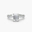 Solitaire with Eternity Pavé - NOORDIA