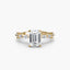 Solitaire with Eternity Pavé - NOORDIA