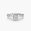 Solitaire with Eternity Pavé - NOORDIA
