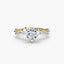 Solitaire with Eternity Pavé - NOORDIA