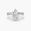 Solitaire with Eternity Pavé - NOORDIA