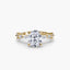 Solitaire with Eternity Pavé - NOORDIA