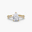 Solitaire with Eternity Pavé - NOORDIA
