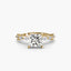 Solitaire with Eternity Pavé - NOORDIA