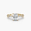 Solitaire with Eternity Pavé - NOORDIA